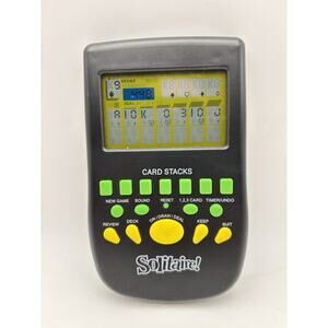 Solitaire Pocket Arcade Handheld Travel Game by Westminster Tested Works VG Cond